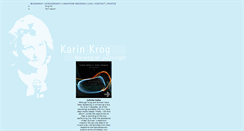 Desktop Screenshot of karinkrog.no
